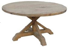 CROSS ROUND DINING TABLE